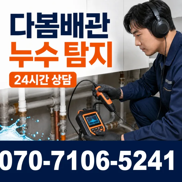 서면 남양리 누수검사 상담 이미지 5